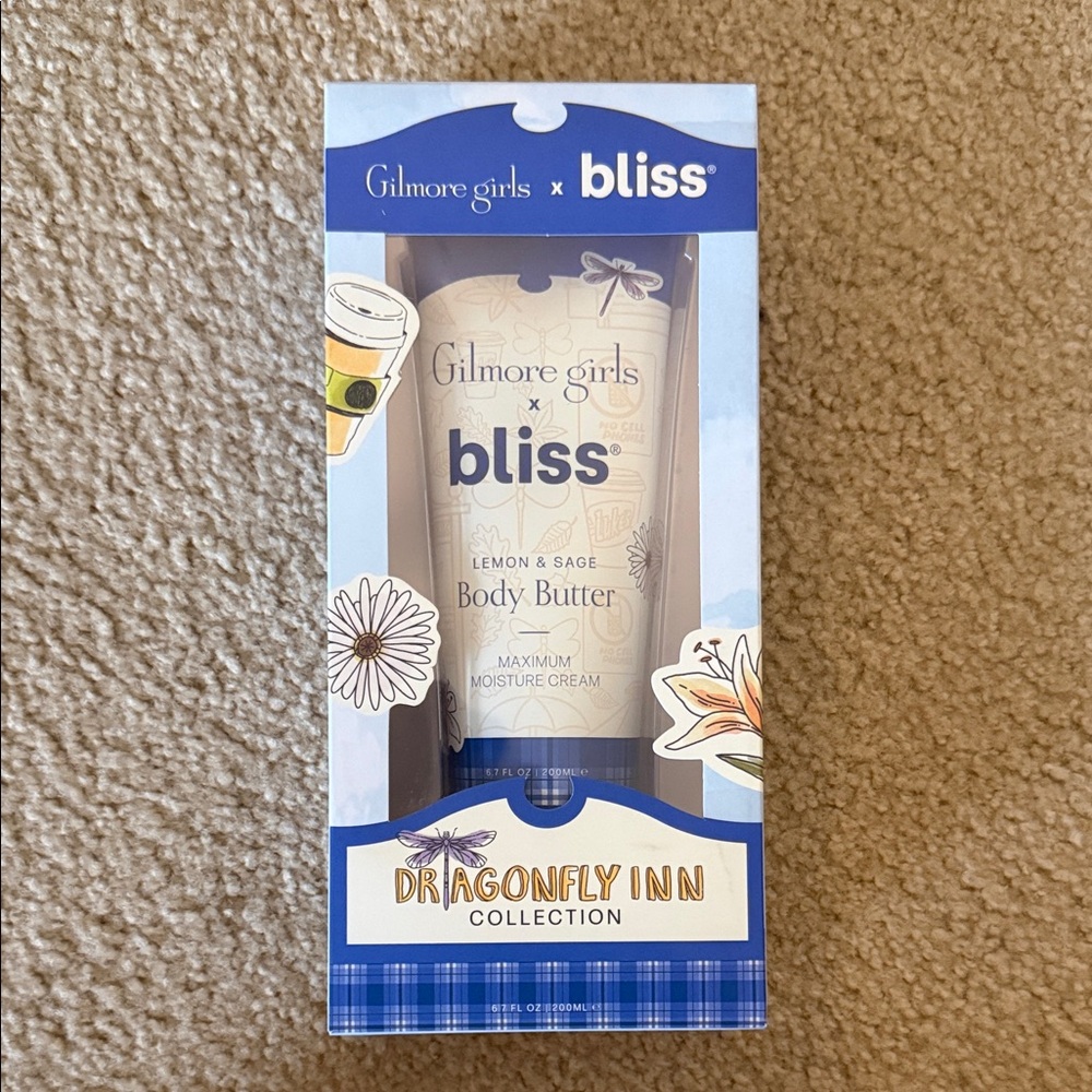 Bliss x Gilmore Girls Lemon & Sage Body Butter - Dragonfly Inn Edition